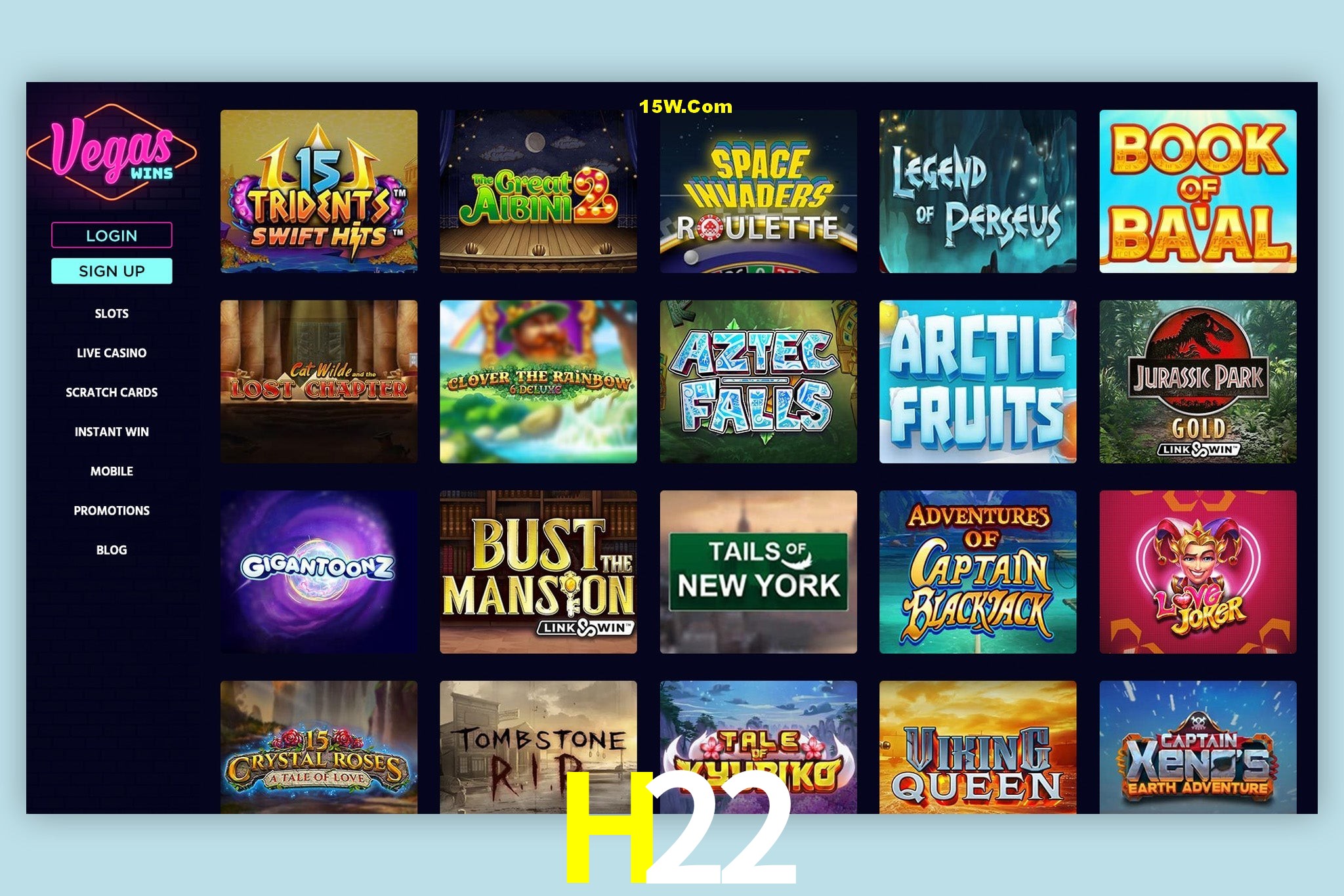 Casino Ao Vivo H22